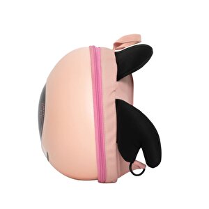 Reyo Melek Göz Led Akıllı Çocuk Çantası Pembe