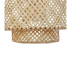 Reyo Mylamp Sitrus Doğal Bambu Avize 30x30 Cm