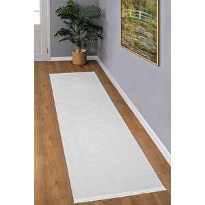 Bukle Kabartmalı Rölyef Kaymaz Tabanlı Yıkanabilir Salon,mutfak,koridor Bej Rayne Yolluk