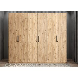 Eko Bar 6 Kapaklı Gardırop Çam G.a.b.e_3_270cm 270 cm