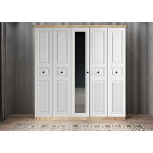 Bar Membran Beş Kapaklı Gardırop  G.b.m.b_4_ 175cm 175 cm