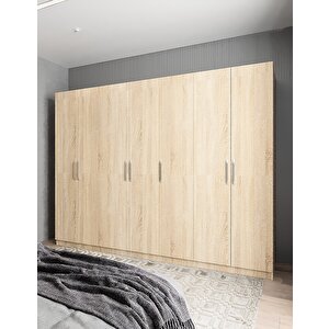 Eko Yedi Kapaklı Gardırop Meşe G.y.e_4_280cm 280 cm
