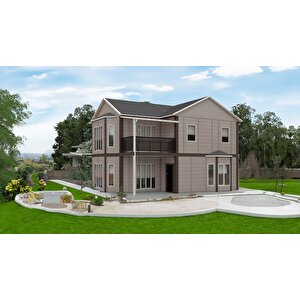131 M2 Çift Katlı Prefabrik Ev