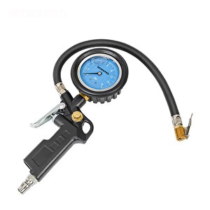 Wp314063 16bar Yağlı Basınç Göstergeli Profesyonel Havalı Lastik Şişirme Tabancası