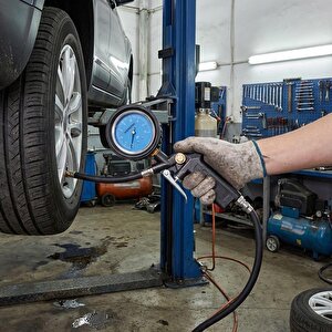 Workpro Wp314063 16bar Yağlı Basınç Göstergeli Profesyonel Havalı Lastik Şişirme Tabancası