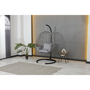 Tekli̇ Makrome Salincak Gri