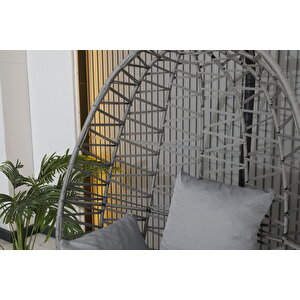 Tekli̇ Makrome Salincak Gri