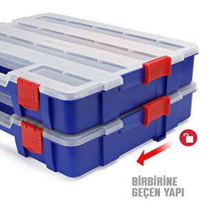 Workpro Wp283007 38x30x6,8mm Profesyonel İstiflenebilir Organizer