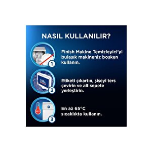 Finish Bulaşık Makinesi Temizleyici Sıvı 250 Ml Limon