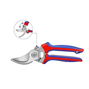 Workpro Wp332013 220mm Bypass Cr-v Profesyonel Bağ Bahçe Dal Budama Makası