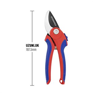 Wp332001 180mm Profesyonel Bağ Bahçe Dal Budama Makası