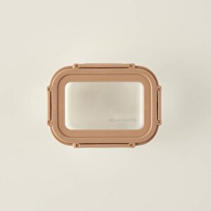 Terra 3'lü Cam Saklama Kabı Seti Bej