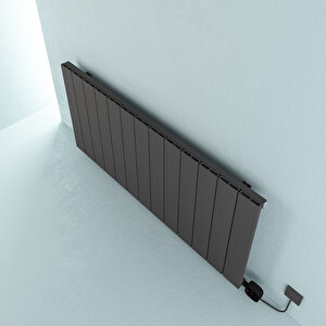 Draba Elektrikli Radyatör G:123 Cm Y:60 Cm Eht-ac Elektronik Termostat Antrasit