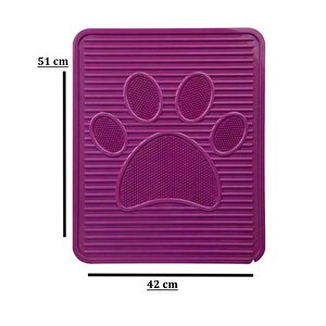 Xxl Kedi Tuvaleti Başlangıç Seti (tuvalet+paspas+taşıma Çantası) Fuşya