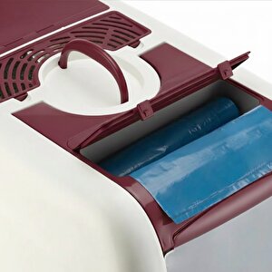 Xxl Kedi Tuvaleti Başlangıç Seti (tuvalet+paspas+taşıma Çantası)