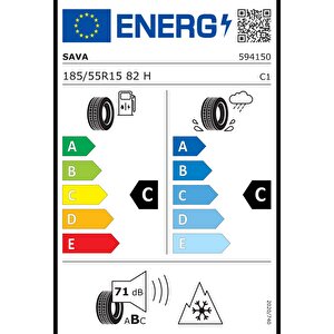 185/55 R15 82h All Weather Oto 4 Mevsim Lastiği (üretim: 2025)