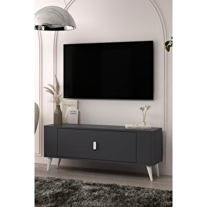 Tv1346ct Retro-32 Tv Sehpasi ANTRASİT-BEYAZ Antrasit Beyaz