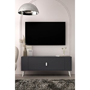 Tv1346ct Retro-32 Tv Sehpasi ANTRASİT-BEYAZ Antrasit Beyaz