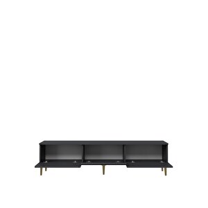 1344tv180-1ct Tv Sehpasi ANTRASİT-ALTIN