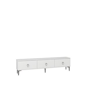 1344tv180-1ct Tv Sehpasi BEYAZ-GÜMÜŞ