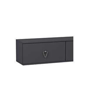 1343tv180-1cdd Duvara Montaj Tv Üni̇tesi̇ , Tv Sehpasi ANTRASİT-GÜMÜŞ