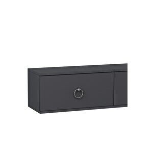 1348tv180-1dd Duvara Montaj Tv Sehpasi,tv Üni̇tesi̇ ANTRASİT-GÜMÜŞ