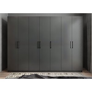 Eko Bar Yedi Kapaklı Gardırop Antrasit G.y.b.e_2_315cm 315 cm
