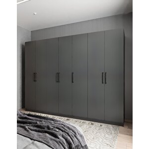Eko Bar Yedi Kapaklı Gardırop Antrasit G.y.b.e_2_280cm 280 cm