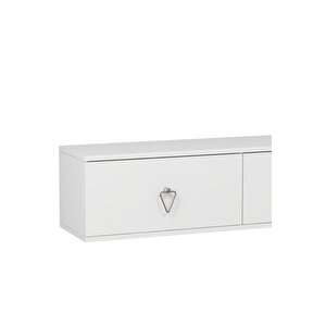 1343tv180-1ct Duvara Montaj Tv Üni̇tesi̇ , Tv Sehpasi BEYAZ-GÜMÜŞ