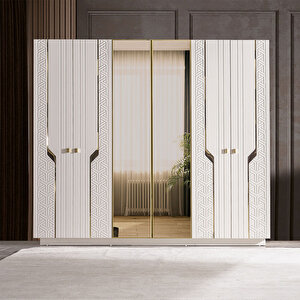 Eymense Elegance 6 Kapaklı Yatak Odası Takımı