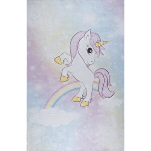 Bianca Vl Eco Dijital Baskı Makinada Yıkanabilir Kaymaz Taban Dekoratif Çocuk Odası Halısı 2661 150x230 cm