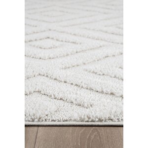 Norway Vl Bukleli Premium Yumuşak Peluş Post Iskandinav Oturma Odası Salon Halısı 64799a