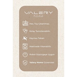 Bianca Vl Eco Dijital Baskı Makinada Yıkanabilir Kaymaz Taban Dekoratif Halı Bej-gold