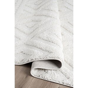 Norway Vl Bukleli Premium Yumuşak Peluş Post Iskandinav Oturma Odası Salon Halısı 64799a 200x290 cm