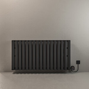 Rubus Elektrikli Radyatör G:104 Cm Y:60 Cm Eht-dc Elektronik Termostat Antrasit