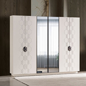 Opal 6 Kapaklı Yatak Odası Takımı