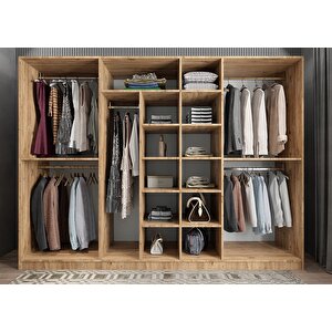 Life Eko Yedi Kapaklı Gardırop Çam G.y.l.e_3_315cm 315 cm