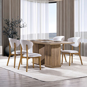 Luna 6 Sandalyeli Yemek Masa Takımı