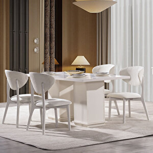 Elegance 6 Sandalyeli Yemek Masa Takımı