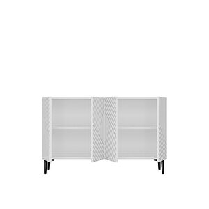 Ka1210b Ferro120 Konsol, Kahve Köşesi̇ Ve Tv Sehpasi Beyaz 120cm