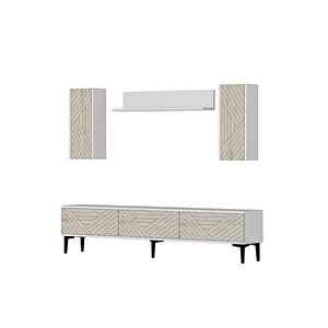 Tvr1802bt - Ferrotvr180 Tv Üni̇tesi̇ Takimi Beyaz-traverten Kapak 180cm