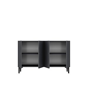 Ka1210a Ferro120 Konsol, Kahve Köşesi̇ Ve Tv Sehpasi Antrasi̇t 120cm