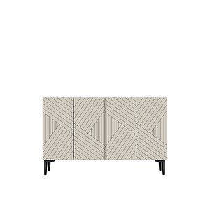 Ka1210bt Ferro120 Konsol, Kahve Köşesi̇ Ve Tv Sehpasi Beyaz-traverten Kapak 120cm