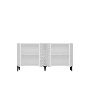 Ka1522b Ferro150 Konsol, Tv Sehpasi Ve Kahve Köşesi̇ Beyaz 150cm