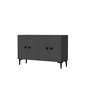 Ka1205a Pella120 Konsol, Kahve Köşesi̇ Ve Tv Sehpasi Antrasi̇t 120cm