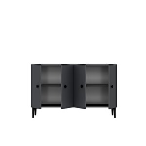 Ka1205a Pella120 Konsol, Kahve Köşesi̇ Ve Tv Sehpasi Antrasi̇t 120cm