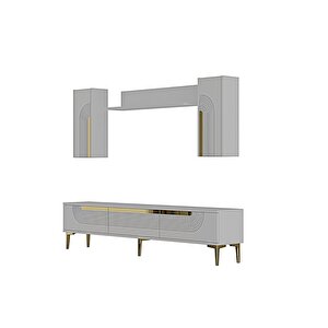 Tvr1803bg - Meyra Tvr180 Üni̇tesi̇ Takim Beyaz-gold 180cm