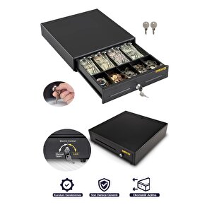 Yerli Üretim 5 Madeni 5 Banknot Gözlü Kağıt Ve Metal Para Çekmecesi 10 Gözlü Pos Uyumlu Kasa