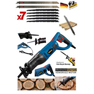 Yüksek Performans Metal Dişli Sistem Elektrikli Tilki Kuyruğu Panter Testere Tuğla Beton Tahta Kesim