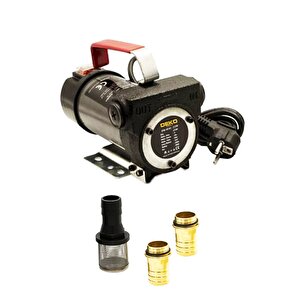 Mp220 220v Vakumlu Mazot & Sıvı Aktarma Pompası – Mazot, Yağ, Süt, Su Transferi İçin Paslanmaz Gövdeli